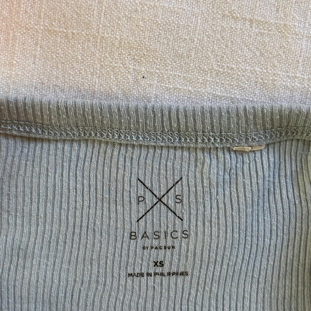 Pacsun Basic Blue Shirt - Picture 2 of 3